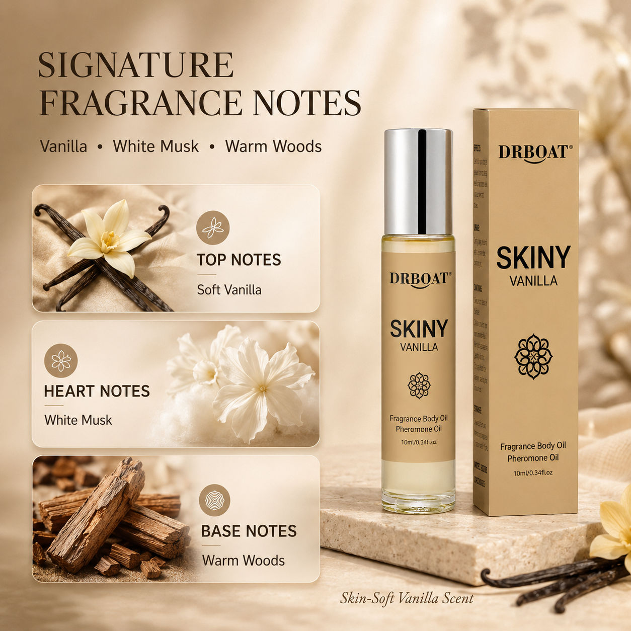 Huile parfumée en roll-on pour - Perfume Fragrance Oil avis et prix