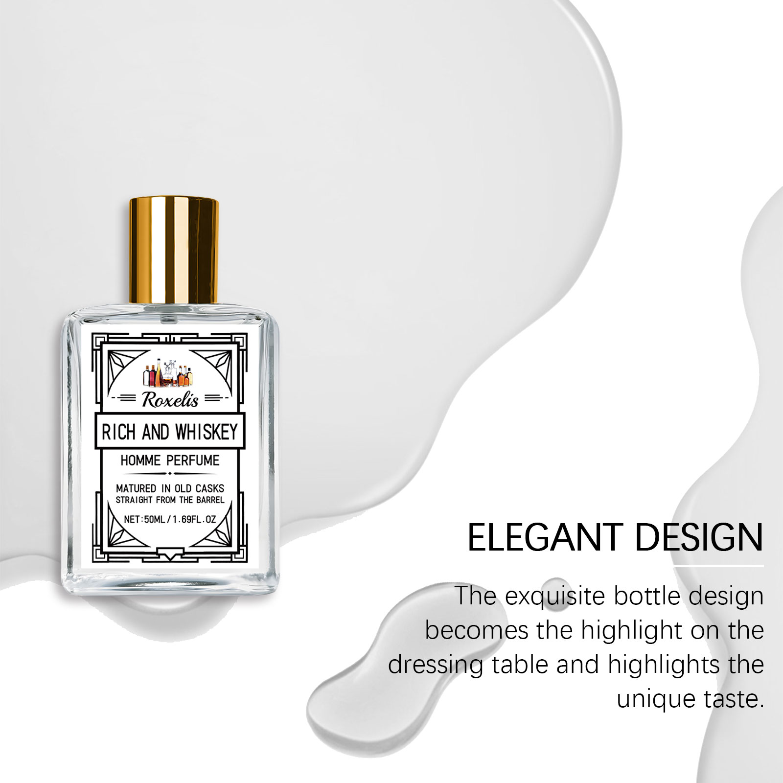 Roxelis 50ml Charm Whisky Parf - Perfume Alcohol Fragrance avis et prix
